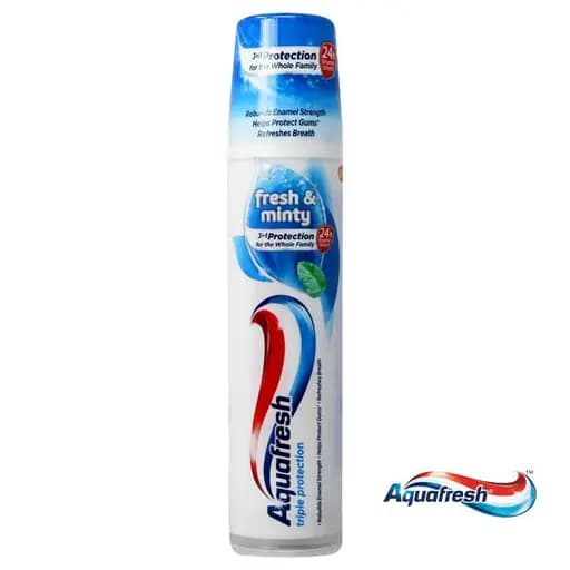 خمیر دندان پمپی آکوا فرش مدل Fresh&amp;Minty حجم 100میل