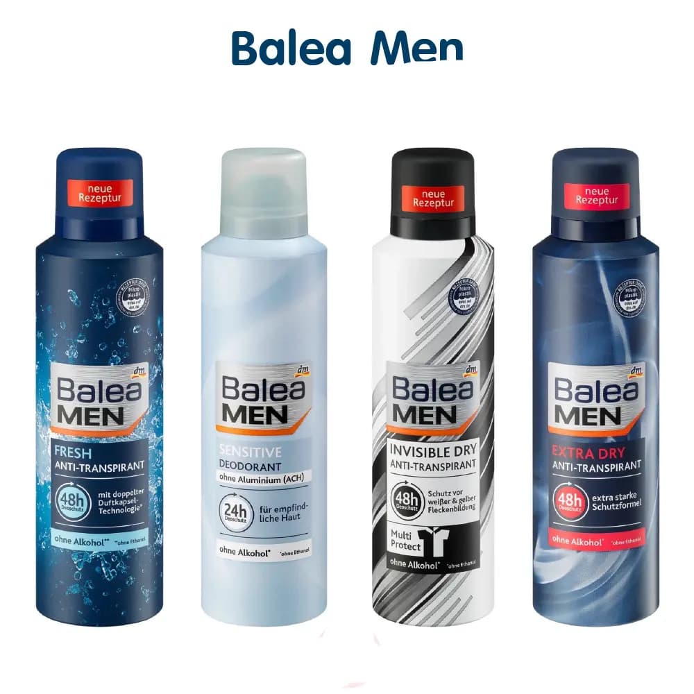 اسپری خوشبو کننده مردانه باله آ مدل INVISIBLE DRYحجم 200میل — تصویر ۳