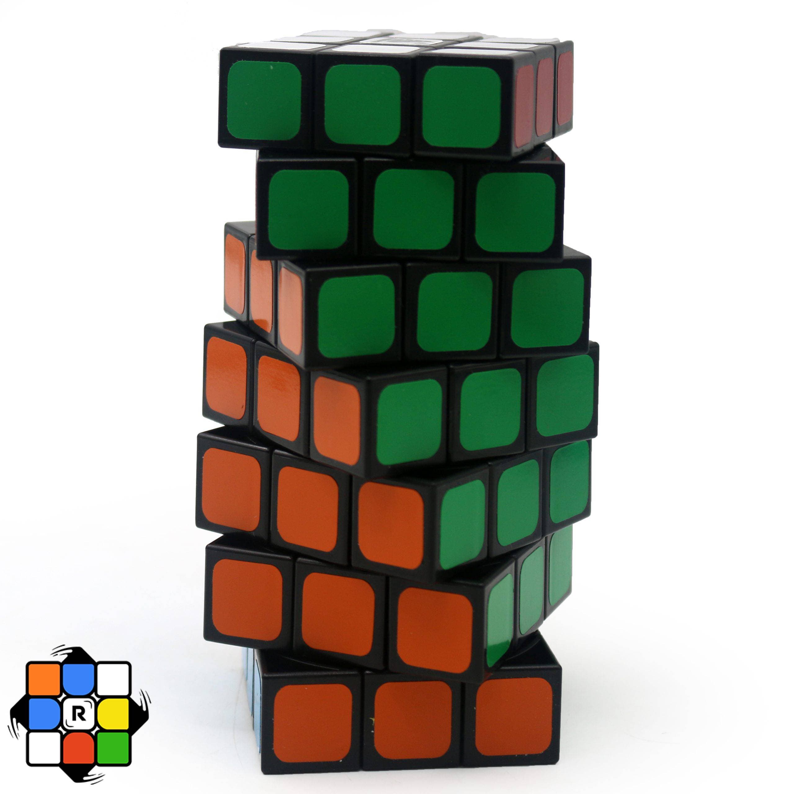 روبیک 3x3x7 ویتدن مشکی — تصویر ۴