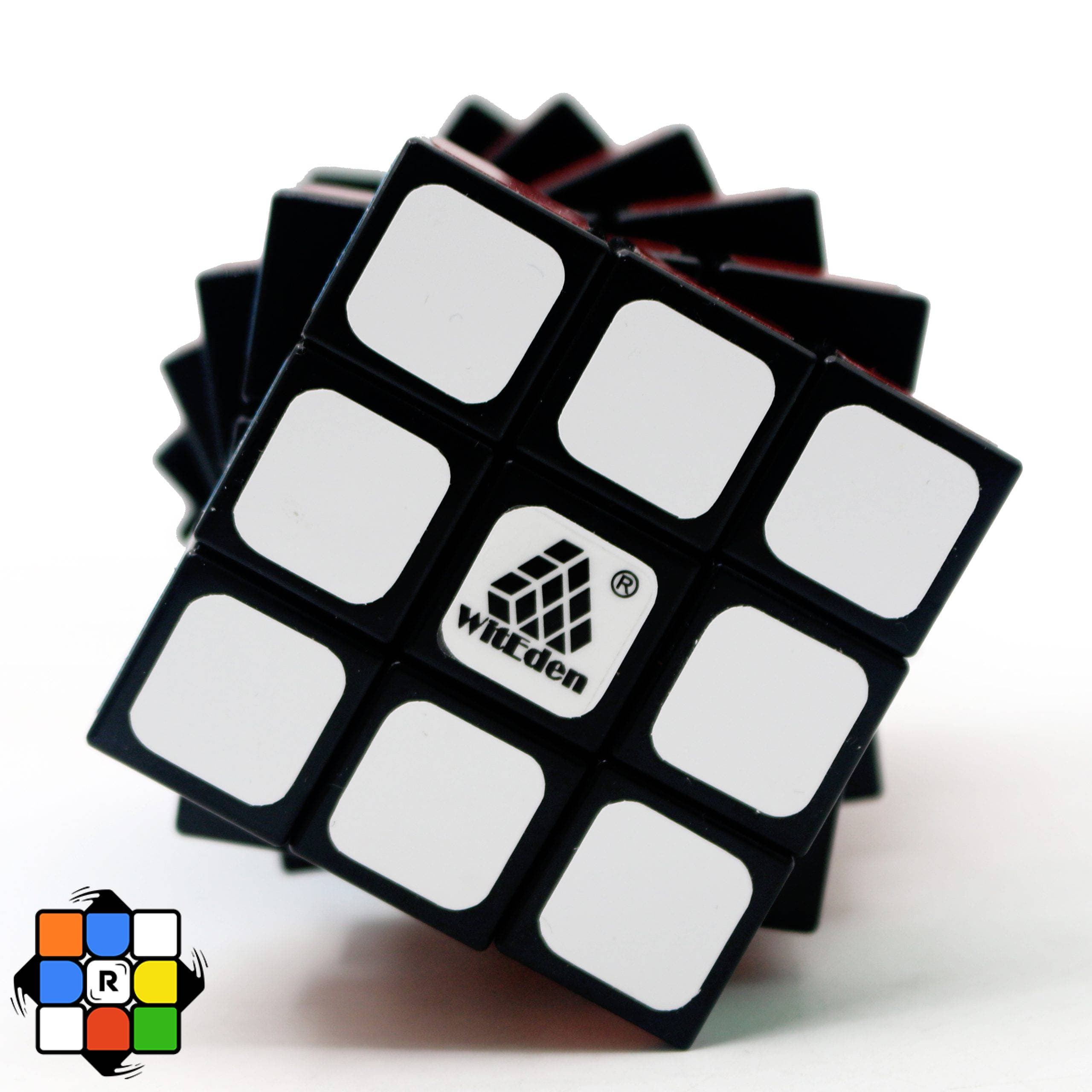 روبیک 3x3x7 ویتدن مشکی — تصویر ۳