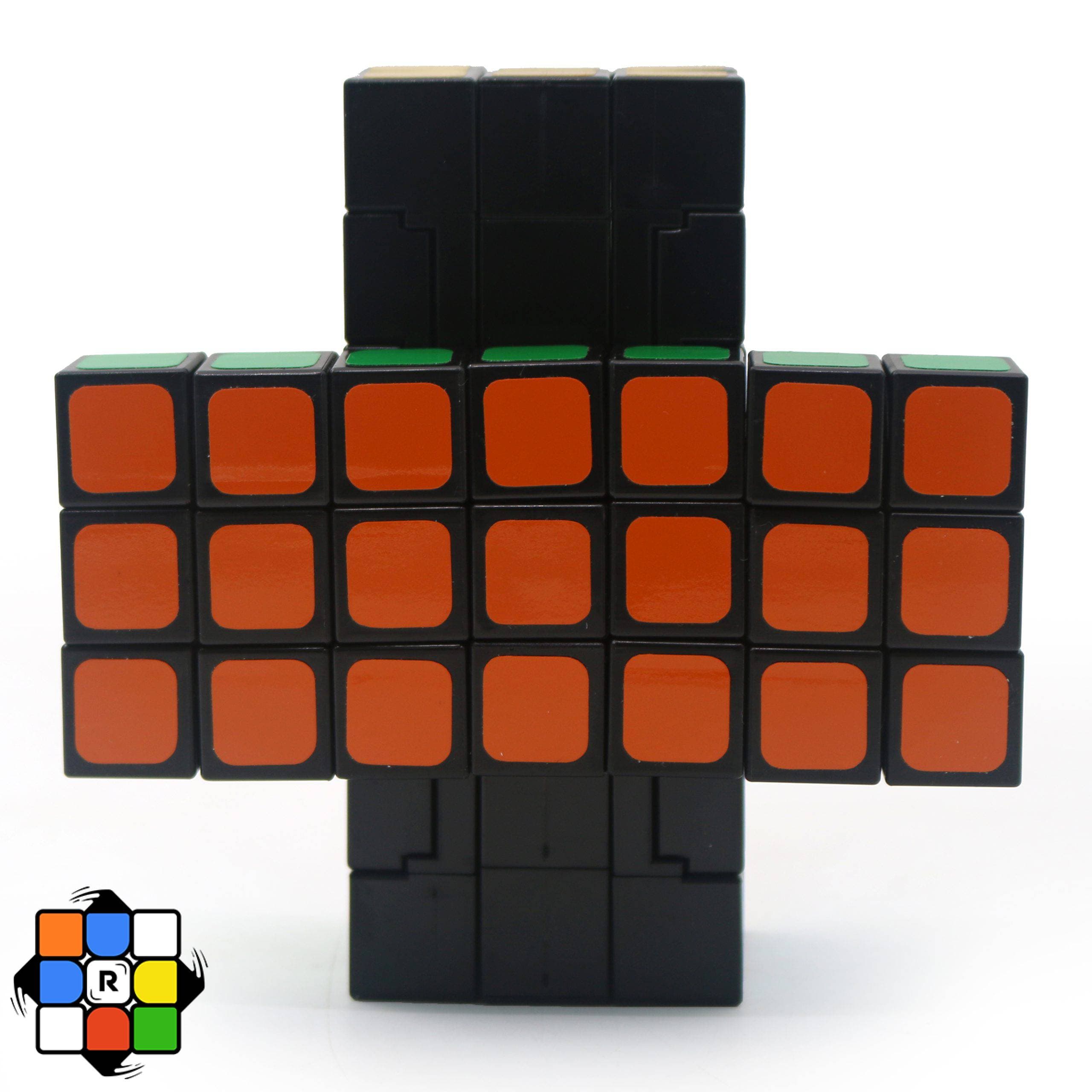 روبیک 3x3x7 ویتدن مشکی — تصویر ۷