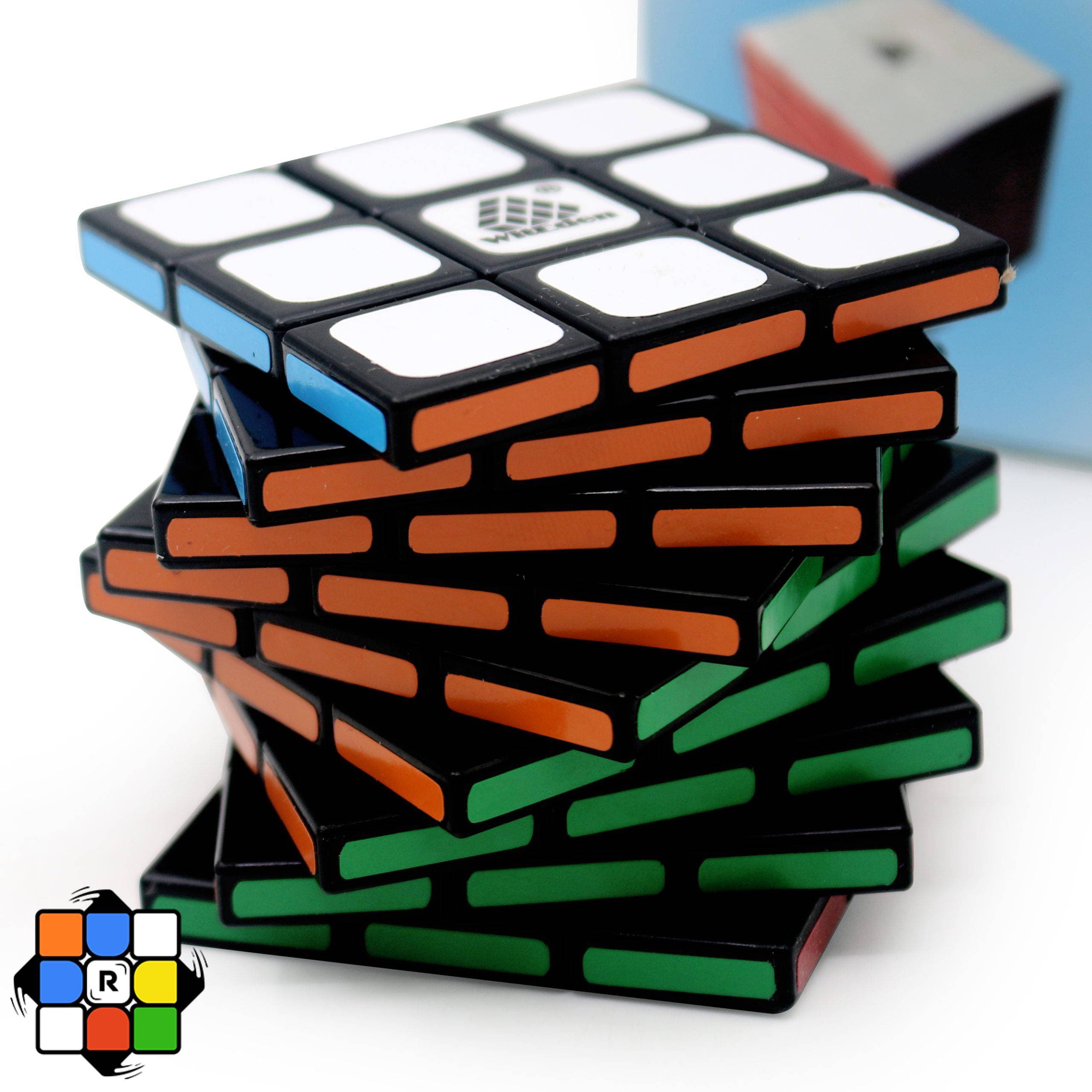 روبیک 3x3x9 ویتدن a مشکی — تصویر ۲