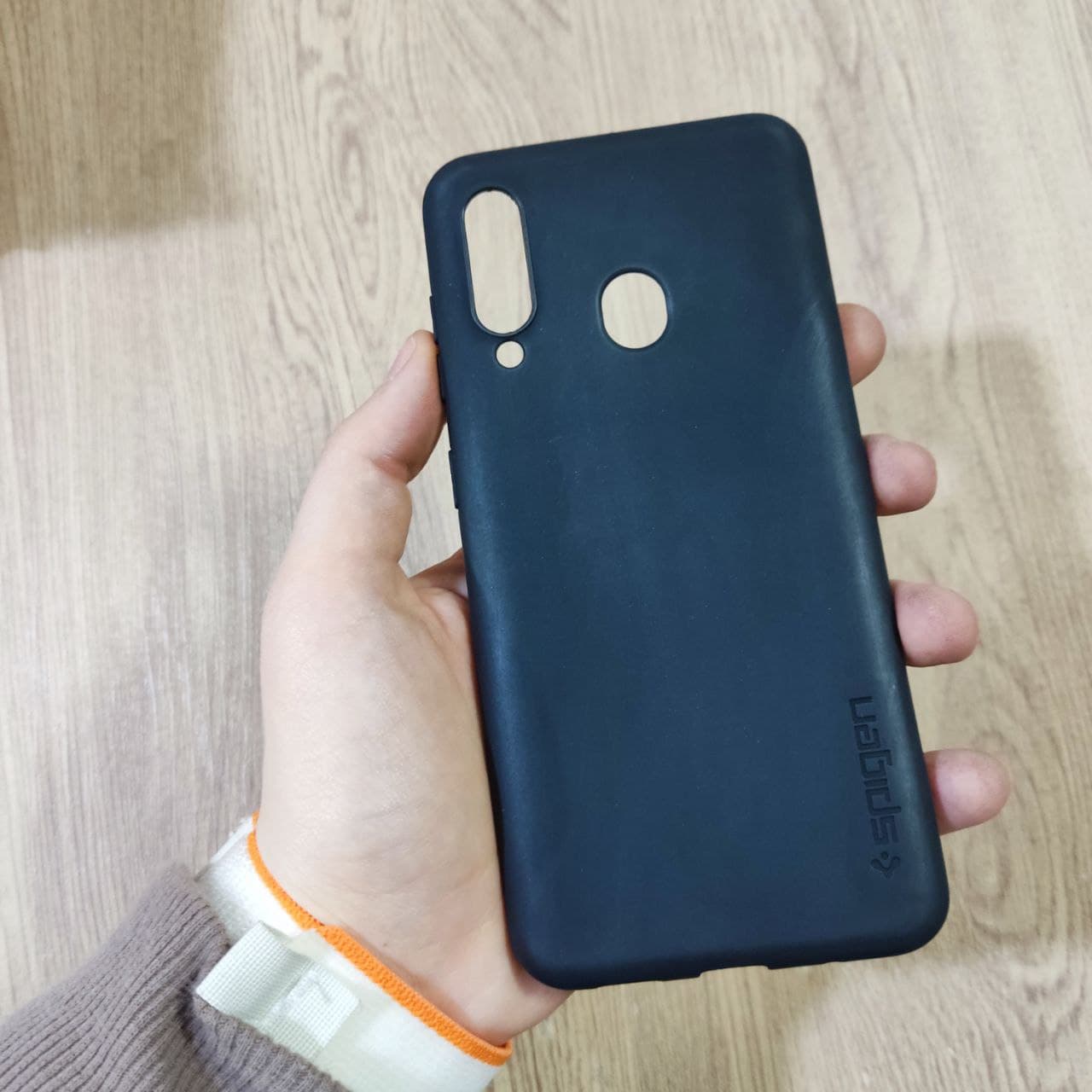 قاب گوشی طرح Spigen سامسونگ A60 ژله ای — تصویر ۲