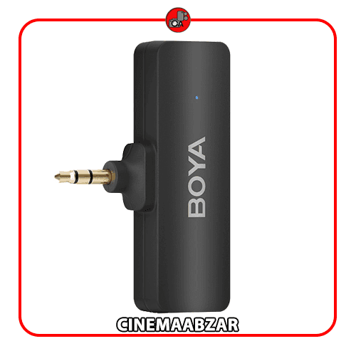 میکروفون بی‌سیم چهار‌کاربره بویا Boya BY-V4 3.5mm jack microphone (اقساطی) — تصویر ۴