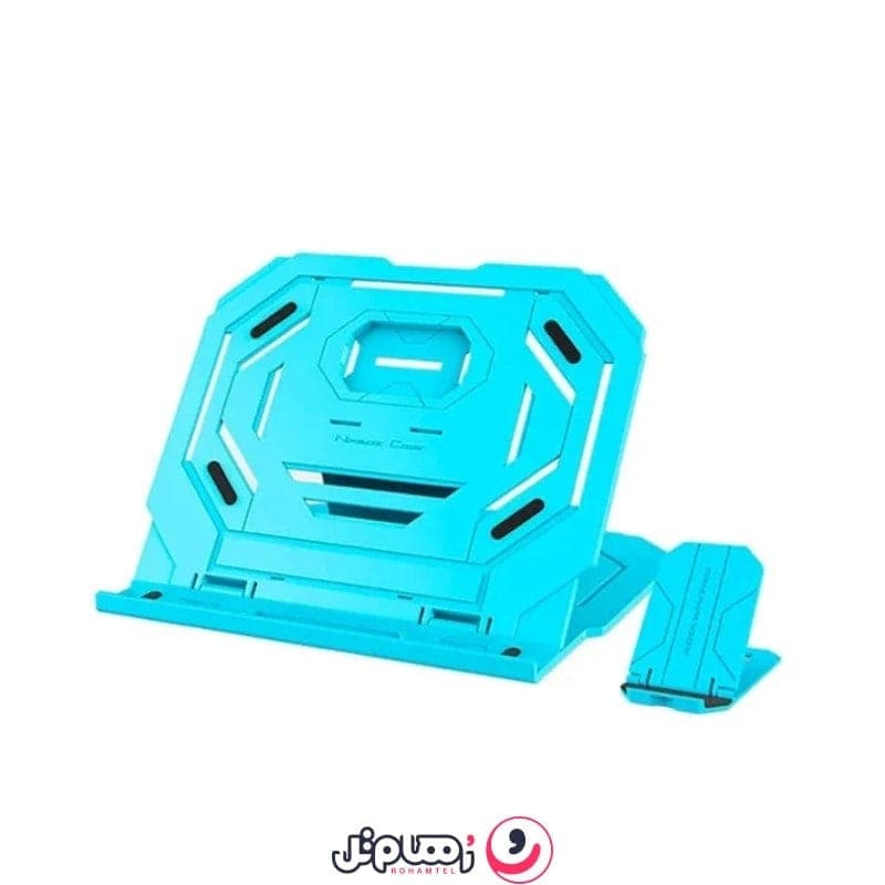 پایه خنک‌کننده لپ‌تاپ مدل CoolCold T3 به همراه هولدر موبایل — تصویر ۶