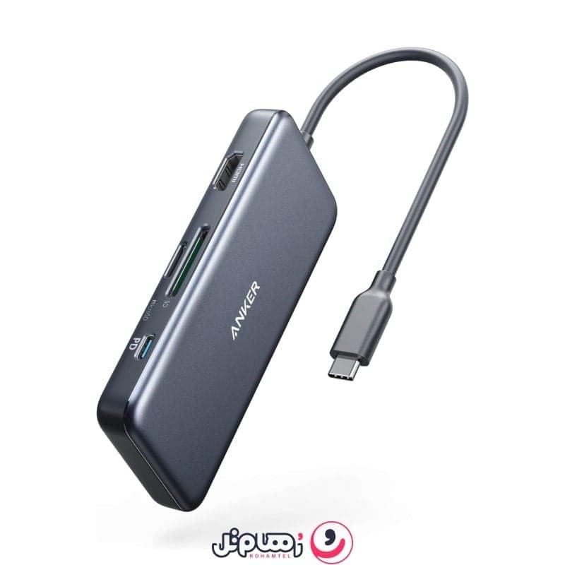 هاب 7 پورت USB-C انکر مدل Premium 7-in-1 A8346 — تصویر ۲