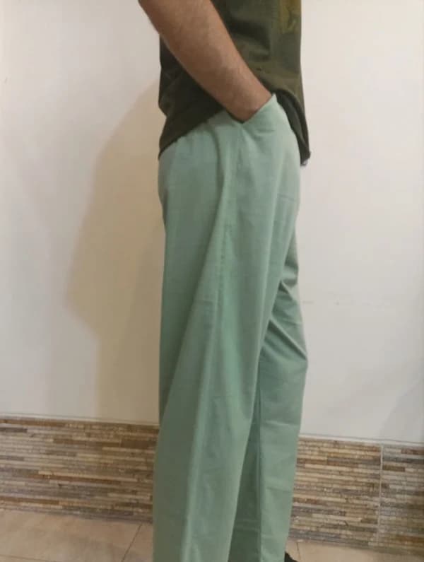 الگو خیاطی شلوار مردانه نیم بگ — تصویر ۵
