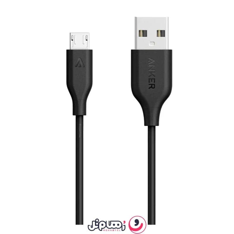 کابل تبدیل USB به MicroUSB انکر مدل Anker PowerLine Micro USB A8132 طول 0.9 متر — تصویر ۲