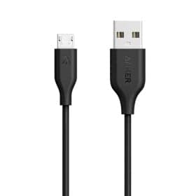 کابل تبدیل USB به MicroUSB انکر مدل Anker PowerLine Micro USB A8132 طول 0.9 متر