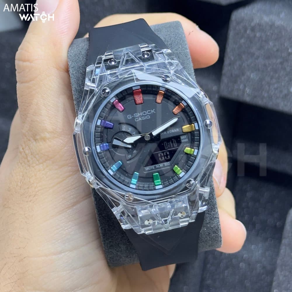 ساعت مچی کاسیو جی شاک 1313 Casio G-SHOCK GA-2100 Custom (Hublot) — تصویر ۳