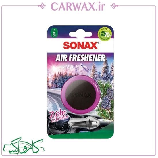 خوشبو کننده خودرو دریچه کولری (پنلی) میوه کاج سوناکس Sonax Air Freshener Arolla Pine