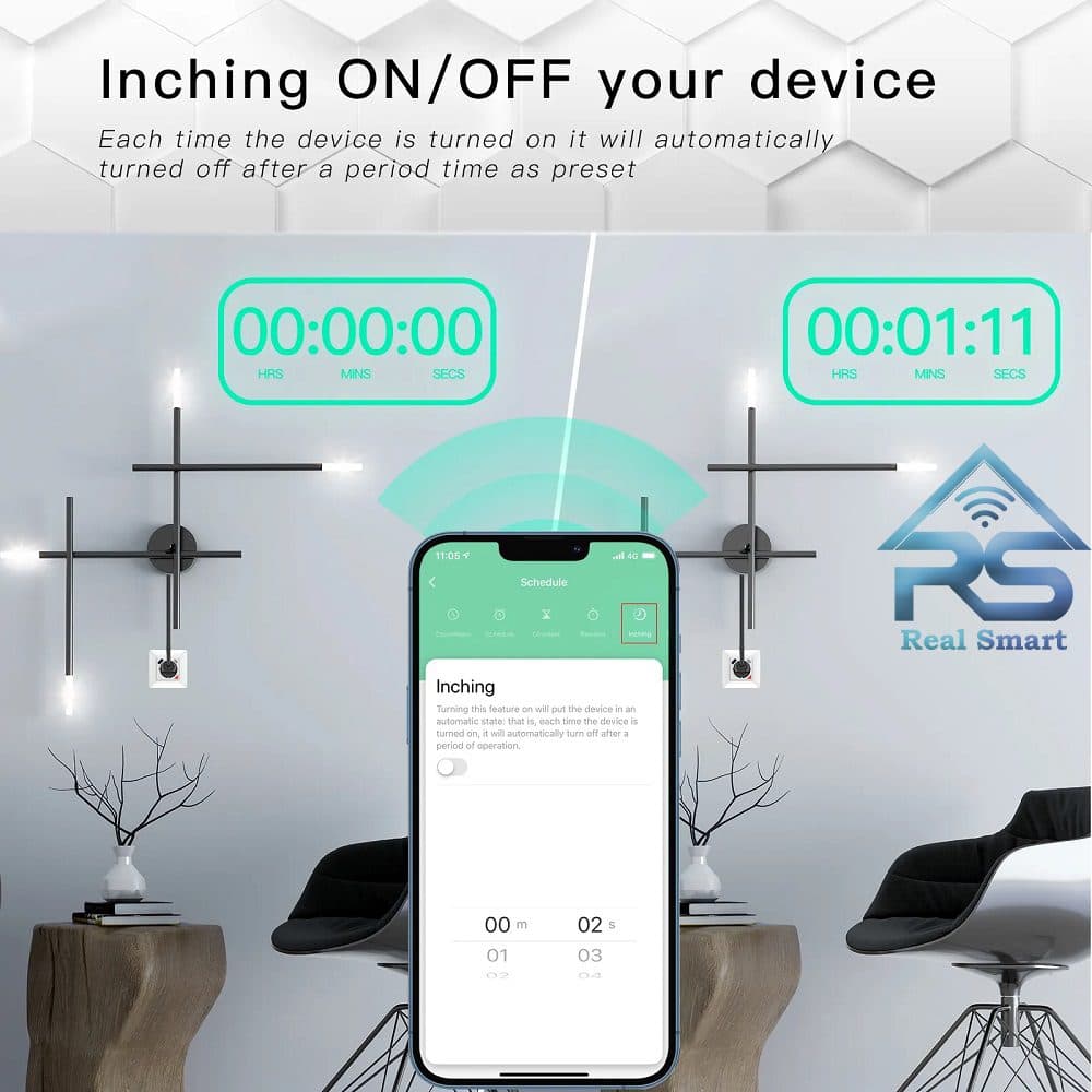 پریز توکار هوشمند تویا با خروجی USB — تصویر ۷