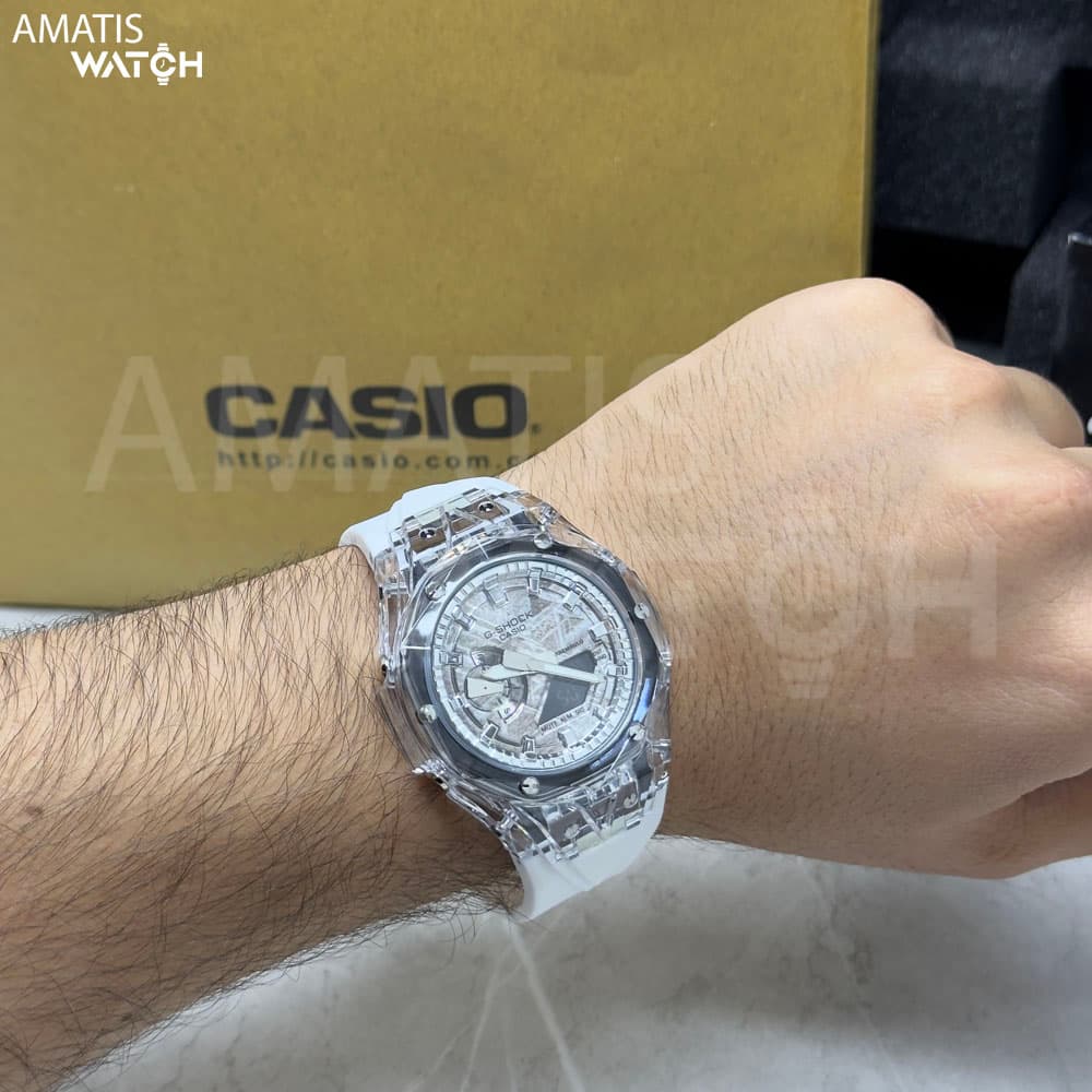 ساعت مچی کاسیو جی شاک 1111 Casio G-SHOCK GA-2100 Custom (Hublot) — تصویر ۶