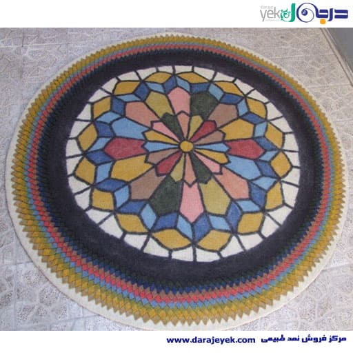 فرش نمدی گرد صادراتی