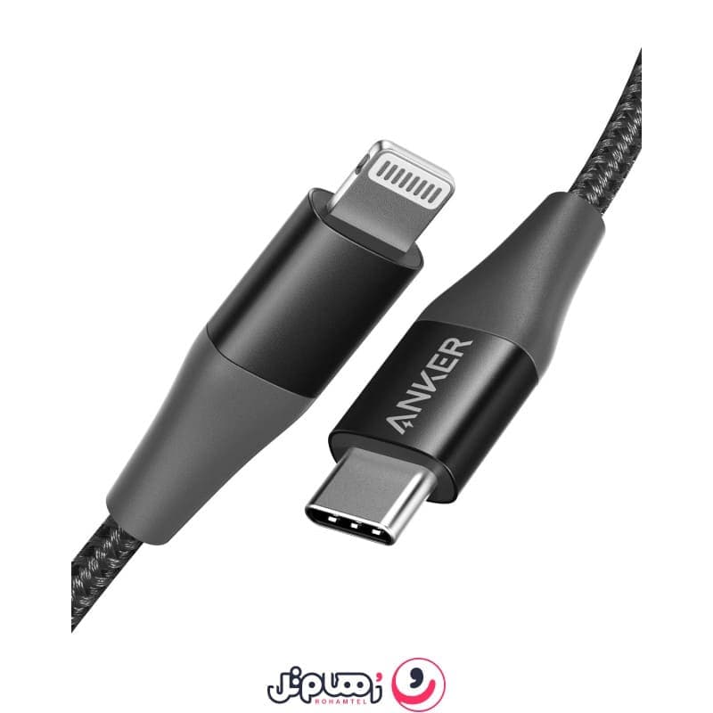 کابل تبدیل Type-C به لایتنینگ انکر مدل Anker PowerLine+ II A8652 طول 0.9 متر — تصویر ۴