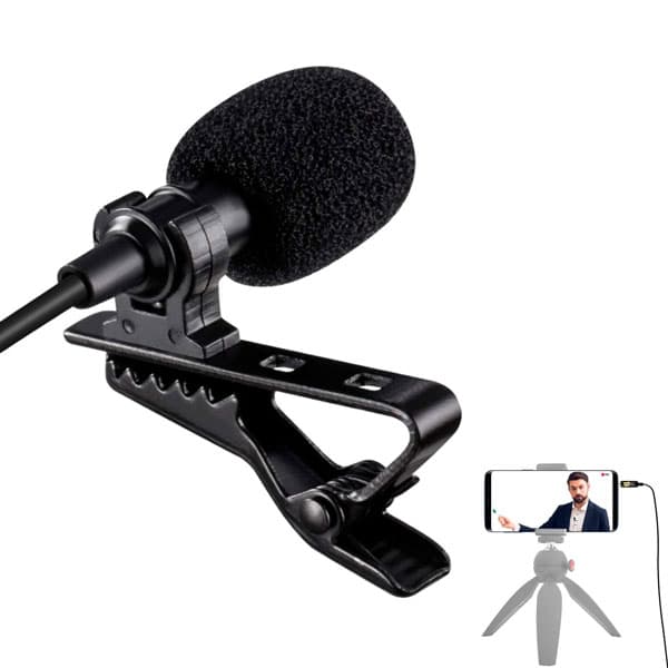 میکروفن یقه ای MIC lav مدل m-01 — تصویر ۲