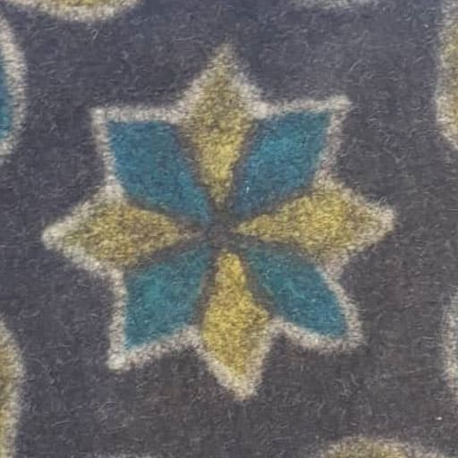 فرش گرد نمدی کد 484 — تصویر ۳