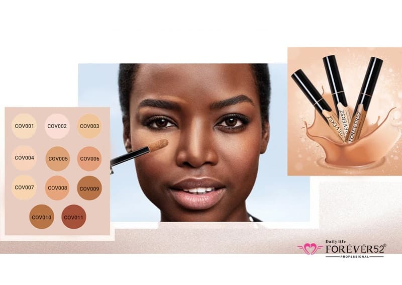 کانسیلر مایع فوراور Forever 52 مدل Complete Coverage Concealer رنگ COV001 — تصویر ۳