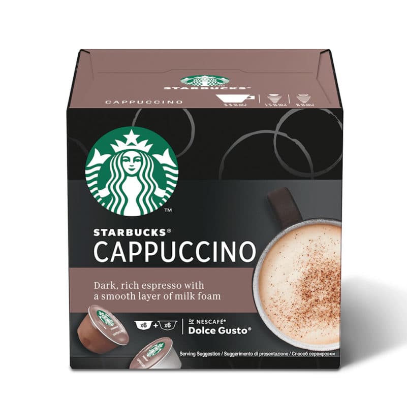 کپسول دولچه گوستو کاپوچینو استارباکس Dolce Gusto-Starbucks- Cappuccino