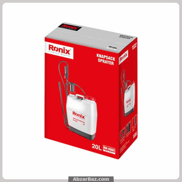 سمپاش دستی 20 لیتری رونیکس مدل RH-6005 — تصویر ۷
