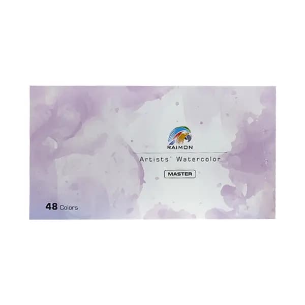 آبرنگ 48 رنگ رایمون مدل مستر