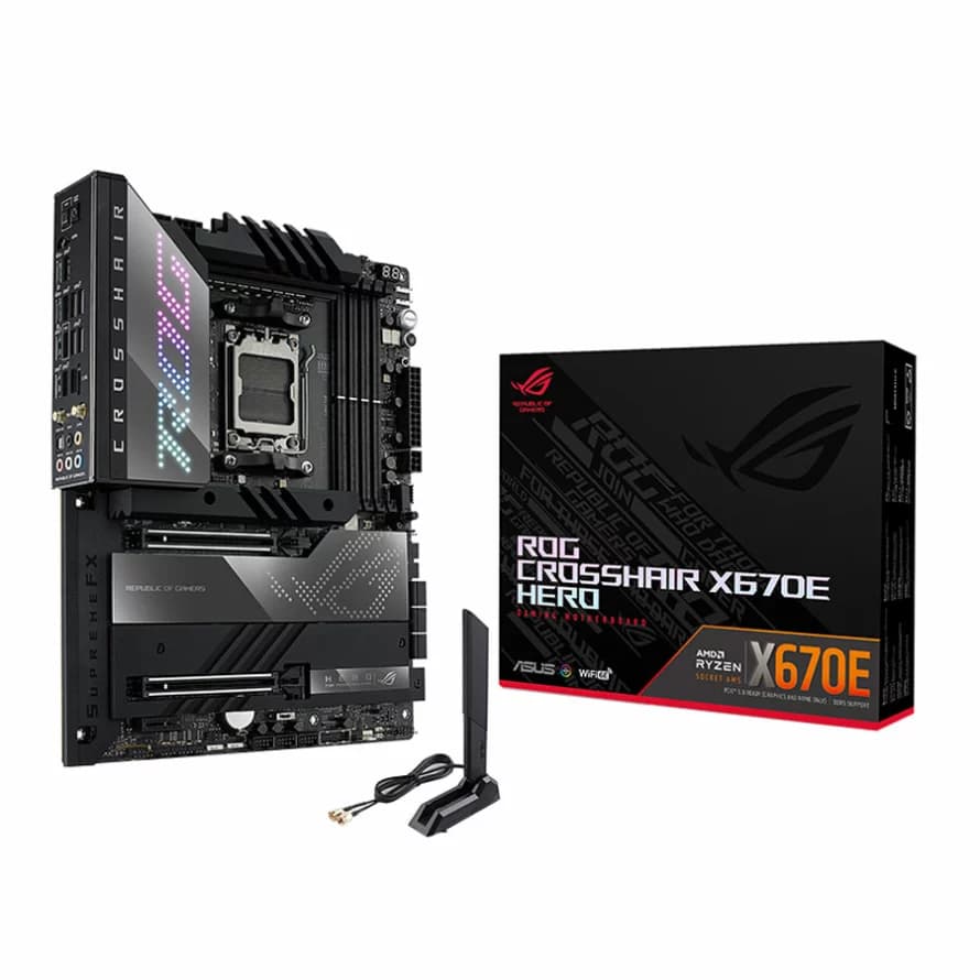 مادربرد ایسوس ROG CROSSHAIR X670E HERO WIFI DDR5 — تصویر ۴