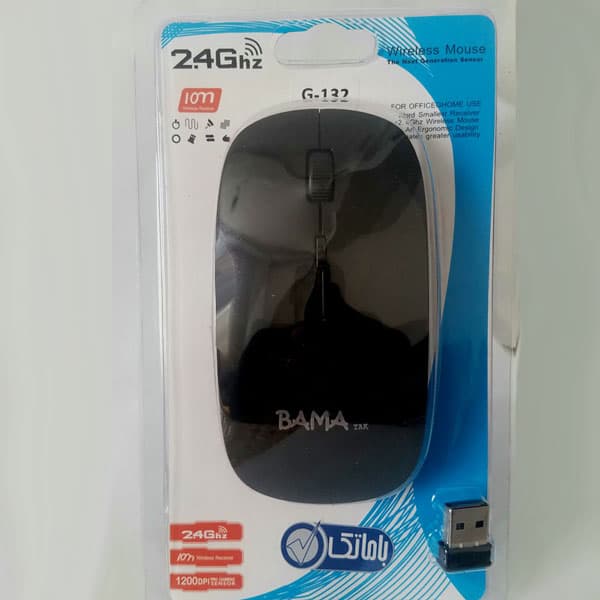 ماوس بی سیم باماتک مدل G-132 — تصویر ۳