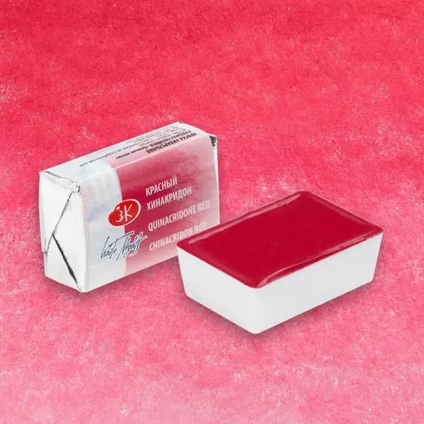 قرص آبرنگ سنت پترزبورگ کد 11361 Quinacridone Red