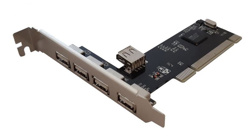 کارت 5 پورت یو اس بی – PCI — تصویر ۲