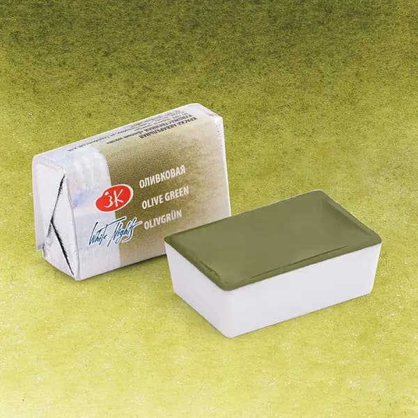 قرص آبرنگ سنت پترزبورگ کد 11727 Olive Green