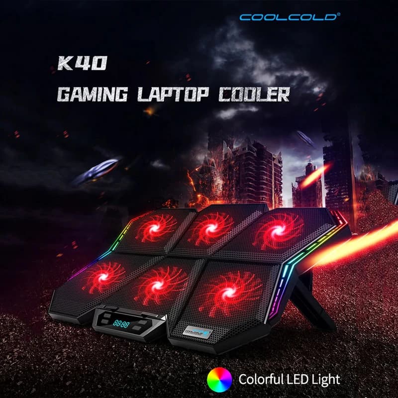کول پد لپ تاپ کول کلد COOLCOLD K40 — تصویر ۲