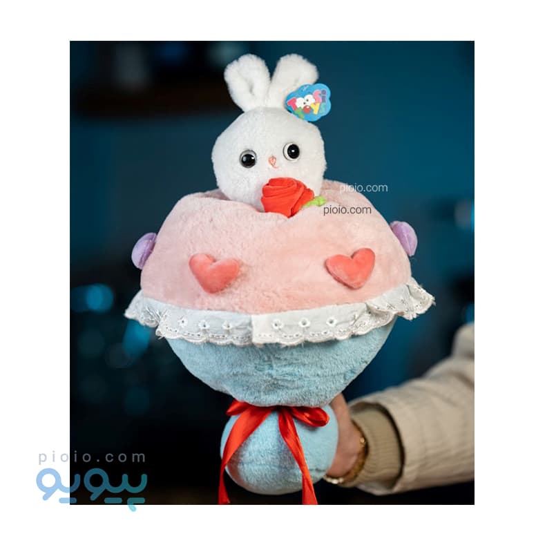 عروسک دسته گل خرگوشی