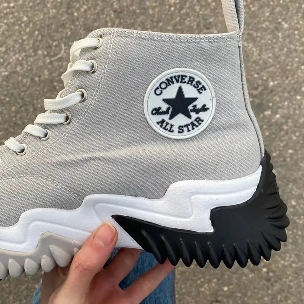 کانورس ران استار موشن طوسی converse run star motion — تصویر ۳