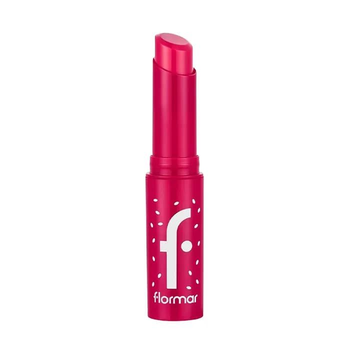 بالم لب رنگی فلورمار Flormar رایحه توت فرنگی — تصویر ۷