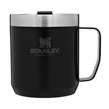 کمپ ماگ استنلی مشکی Stanley-Camp Mug-350ml