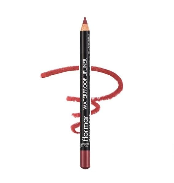 مداد لب ضد آب فلورمار Flormar مدل Waterproof Lipliner شماره 238 رنگ Pure Rose