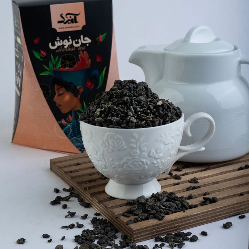 چای سبز خارجی جان نوش صادراتی آنید — تصویر ۳