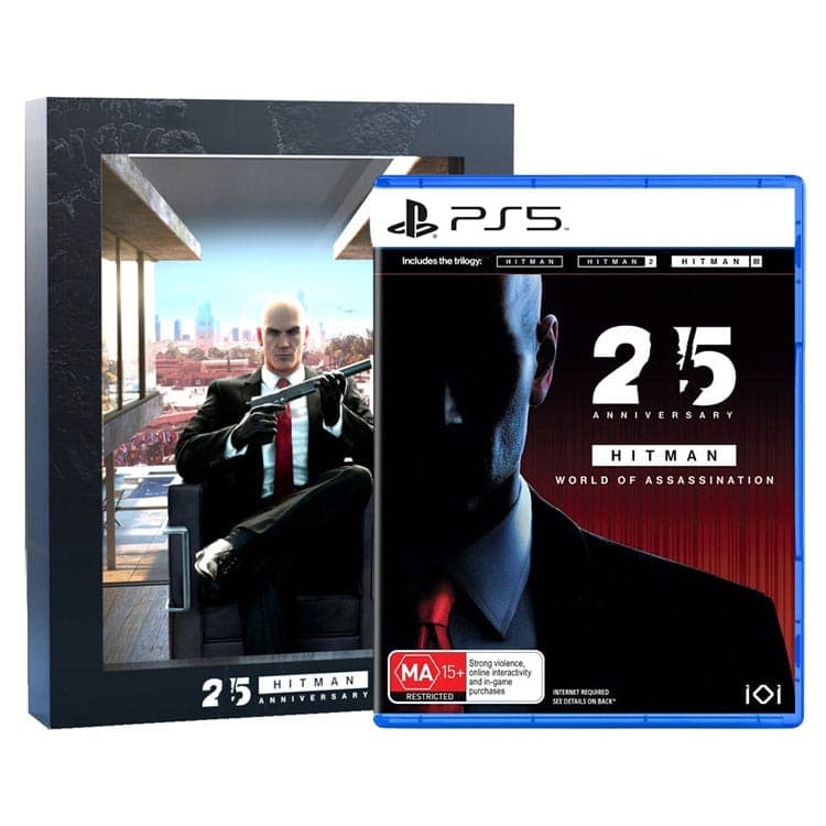 دیسک بازی Hitman: World of Assassination 25th Anniversary Edition – مخصوص PS5