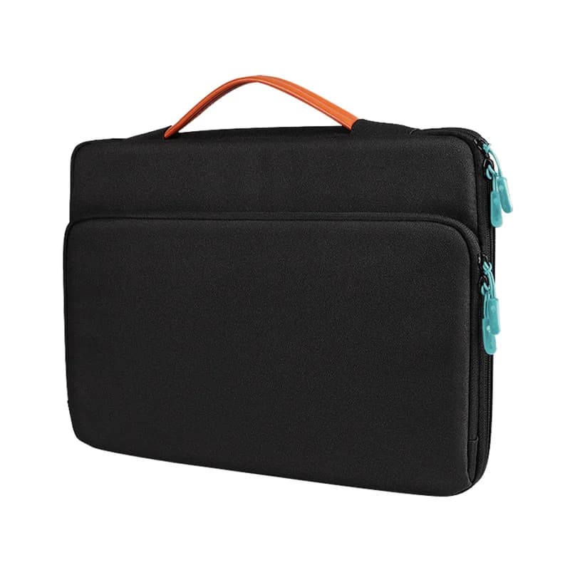 کیف لپ تاپ کوتتسی مدل NoteBooK Double handle inner bag 14015-S-BK مناسب برای لپ تاپ 12-14 اینچی – Open Box (چرم دسته پوست پوست شده و سری زیپ ندارد) — تصویر ۹