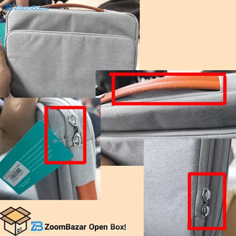 کیف لپ تاپ کوتتسی مدل NoteBooK Double handle inner bag 14015-S-BK مناسب برای لپ تاپ 12-14 اینچی – Open Box (چرم دسته پوست پوست شده و سری زیپ ندارد) — تصویر ۱۰