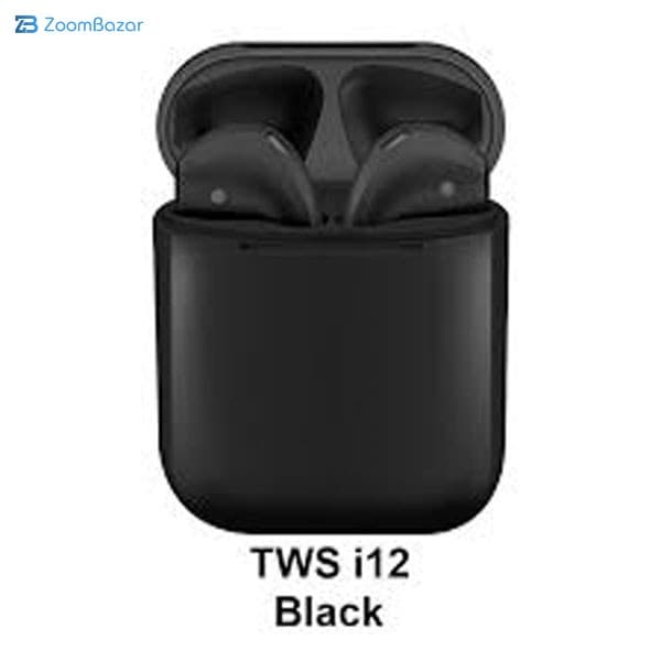 هندزفری بی‌سیم مدل i12 – TWS سفید – Open Box (گوش سمت راست کار نمیکند) — تصویر ۵