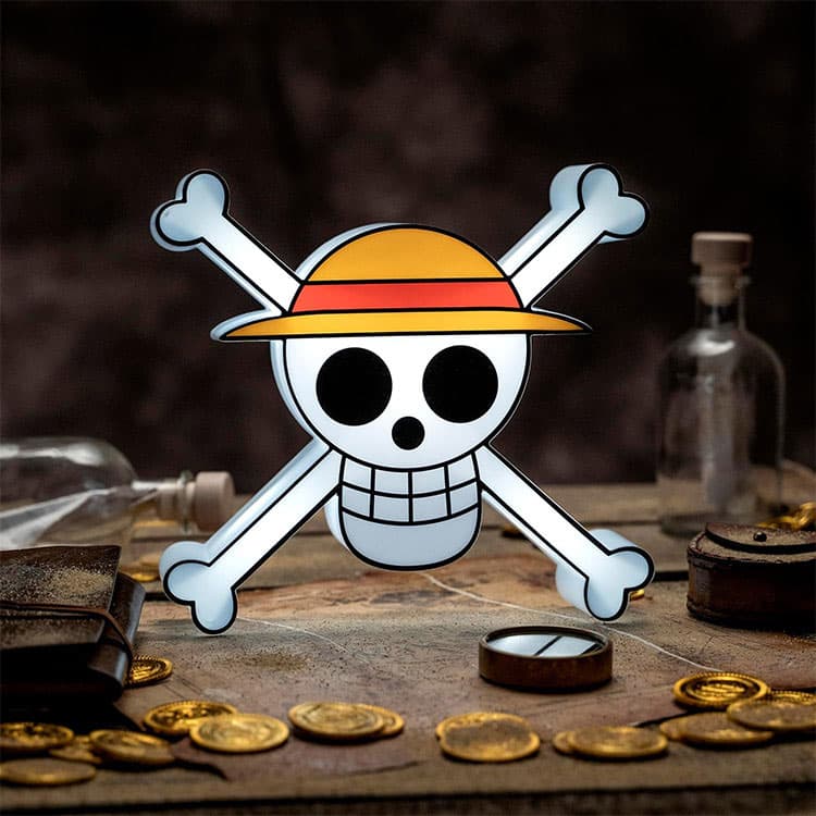لامپ ABYStyle طرح One Piece Straw Hat Jelly Roger Skull — تصویر ۴