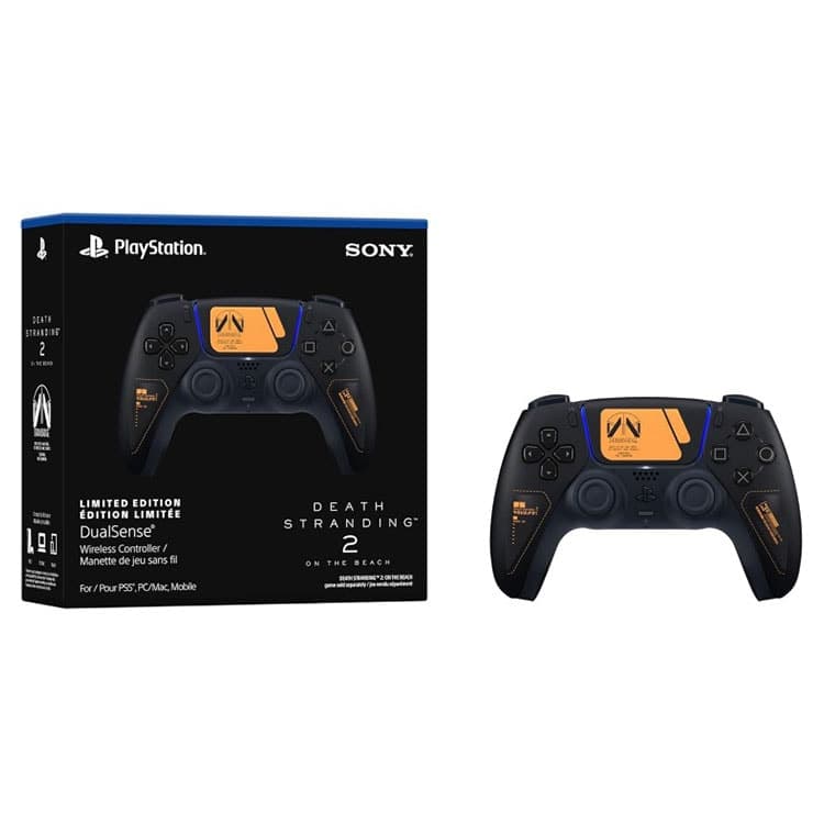 کنترلر DualSense مخصوص PS5 – طرح Death Stranding 2: On the Beach Limited Edition — تصویر ۵