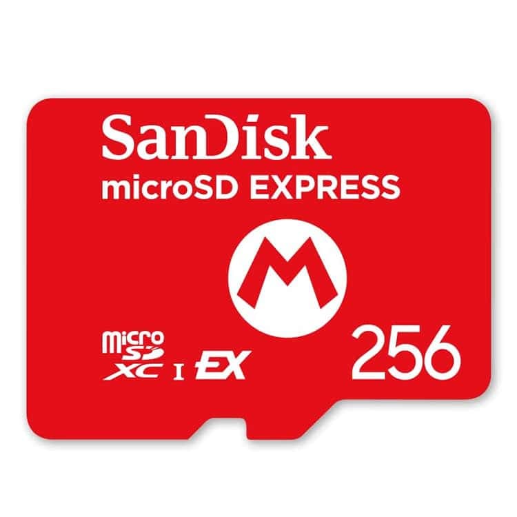 کارت حافظه SanDisk Super Mario microSD Express Card مخصوص نینتندو سوییچ 2 – 256GB — تصویر ۲