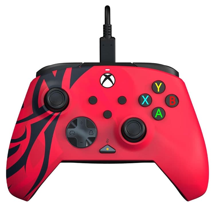 کنترلر با سیم PDP Rematch مخصوص Xbox – طرح Spirit Red