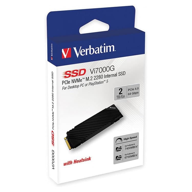 حافظه اس اس دی Verbatim Vi7000G دارای هیت سینک – ظرفیت 2TB — تصویر ۳