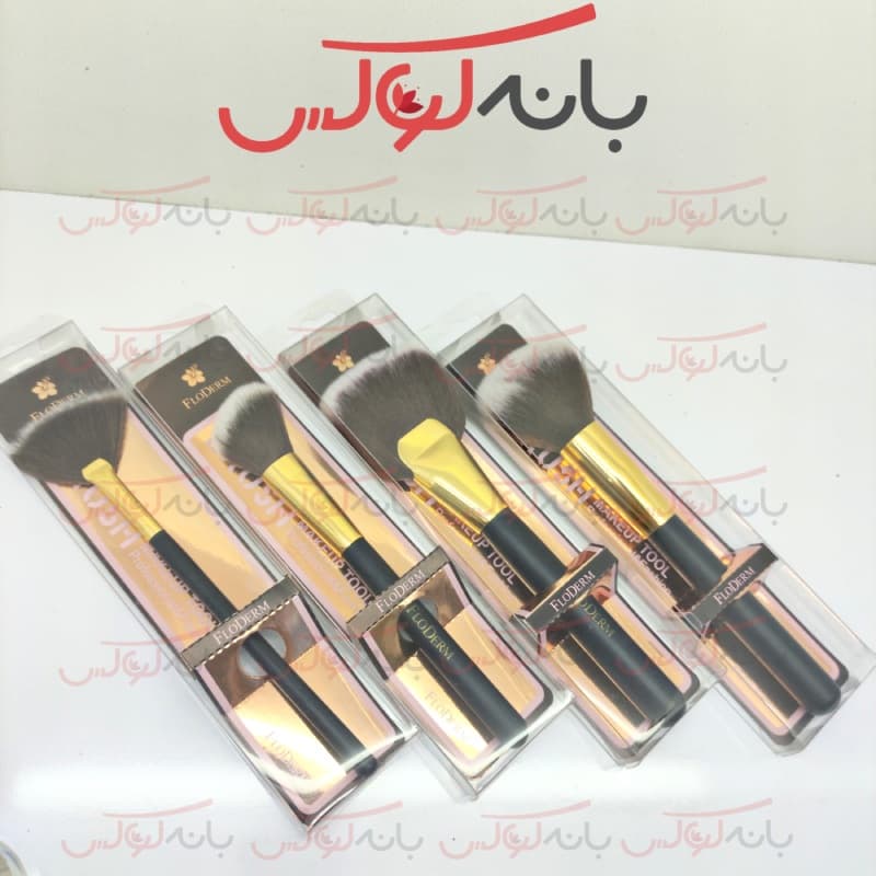 براش رژگونه فلودرم موی سمور طبیعی — تصویر ۳