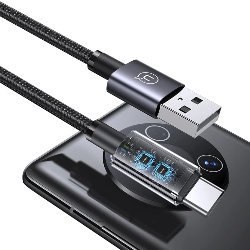 کابل تبدیل Usb به Usb-c یوسمز مدل SJ663 طول 1.2 متر — تصویر ۲