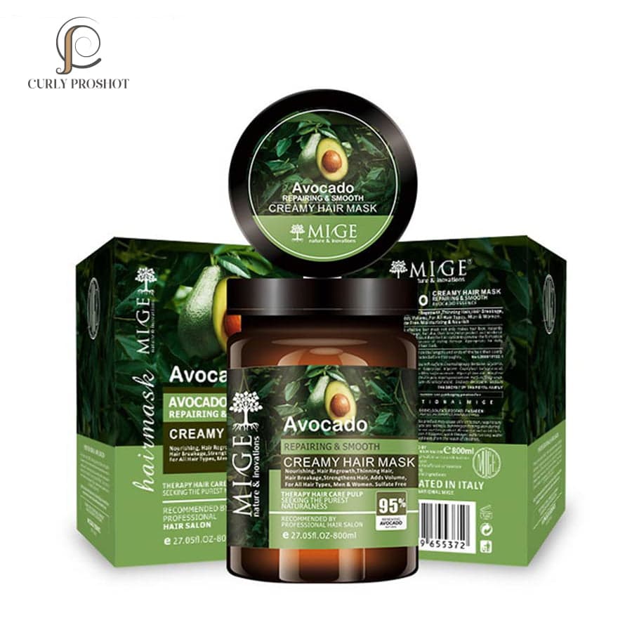 ماسک مو داخل حمام آووکادو میگ Mige Avacodo Cream Hair Mask 800ml