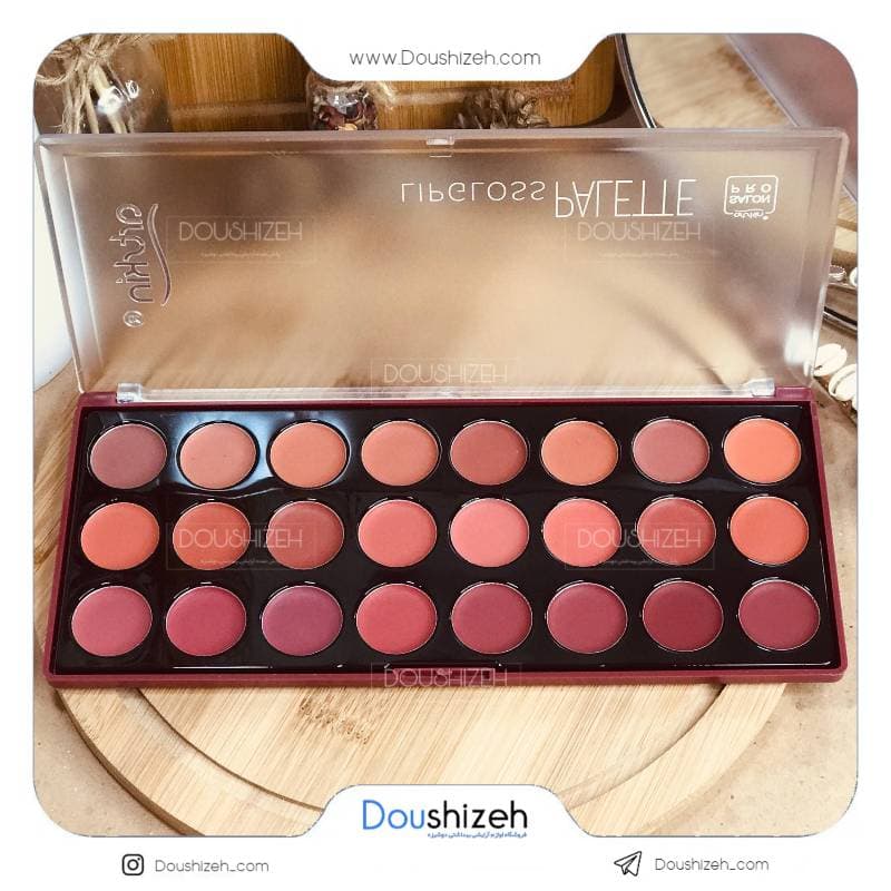 پالت رژ لب 24 رنگ آرت اسکین Art Skin — تصویر ۷